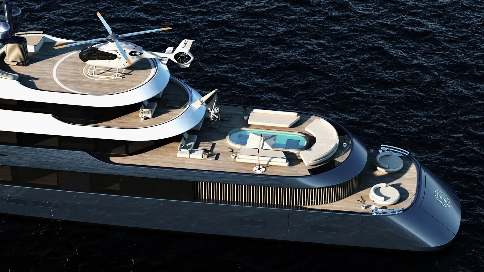 Khám phá vẻ đẹp tối giản và sang trọng đầy khác biệt của Megayacht Day One mới