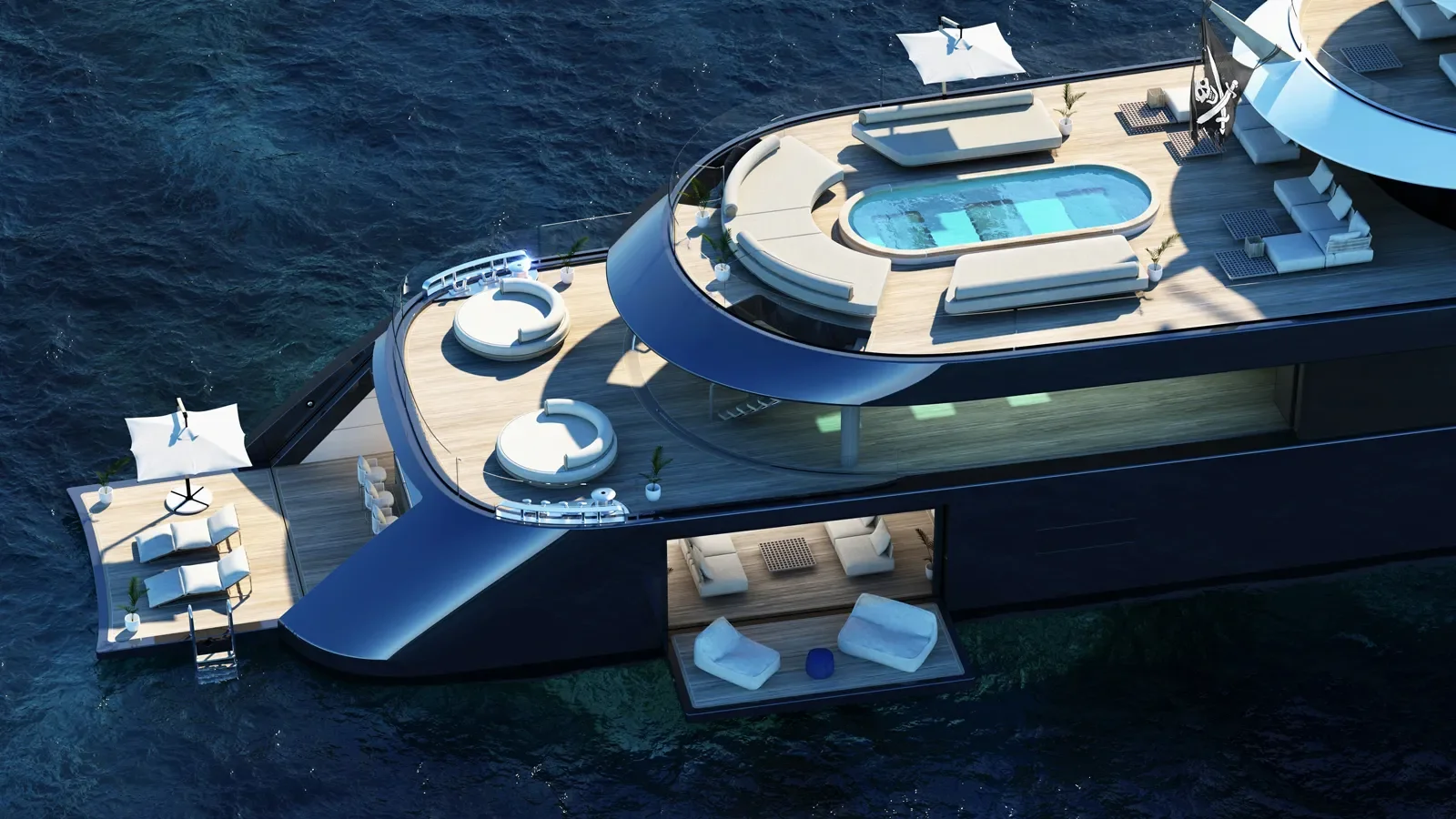 Khám phá vẻ đẹp tối giản và sang trọng đầy khác biệt của Megayacht Day One mới