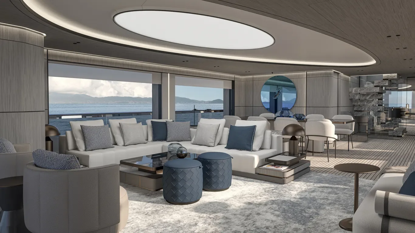 Mê hoặc trước vẻ đẹp độc đáo của du thuyền ISA Unica 40 mét mới từ ISA Yachts