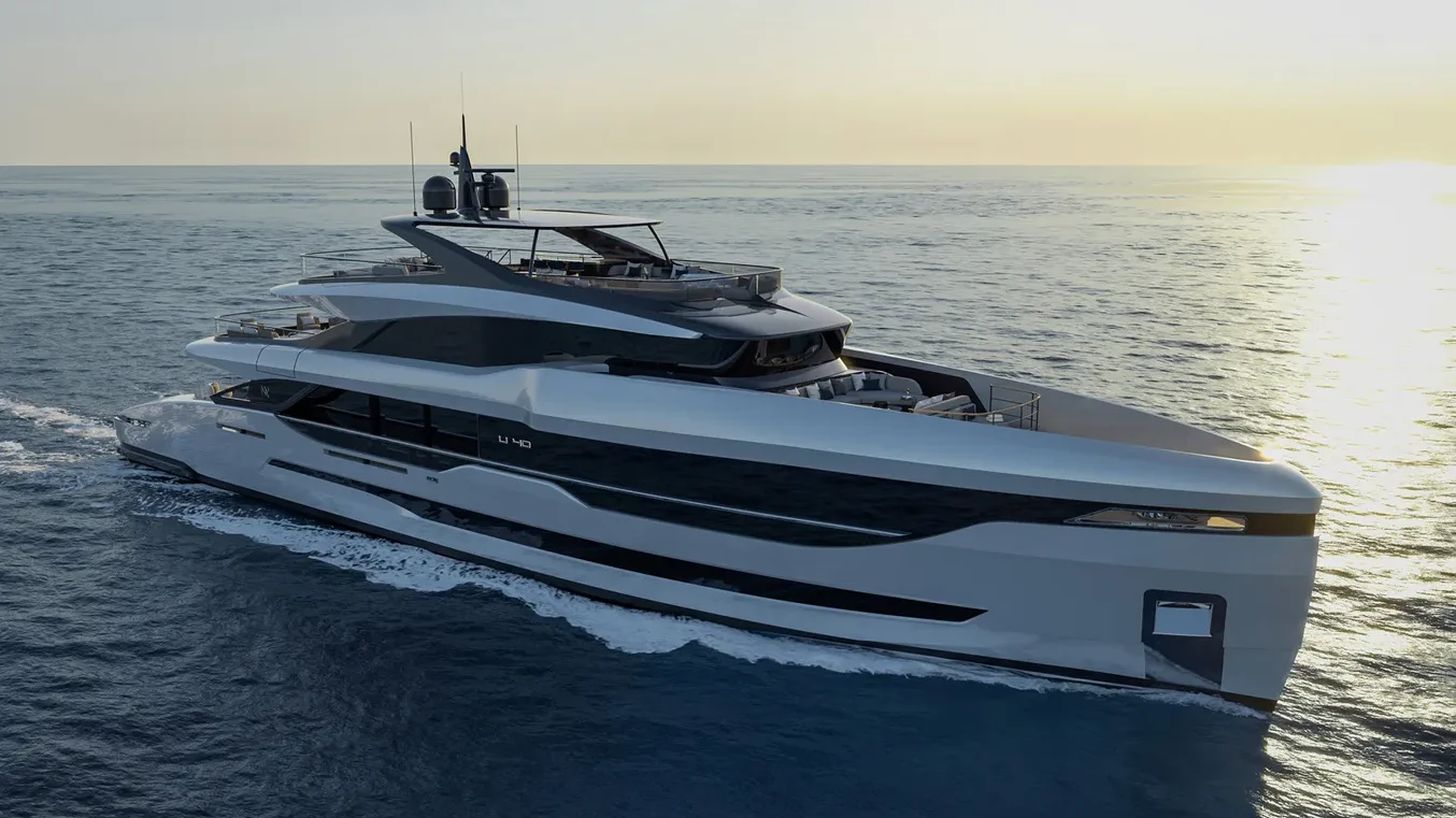 Mê hoặc trước vẻ đẹp độc đáo của du thuyền ISA Unica 40 mét mới từ ISA Yachts