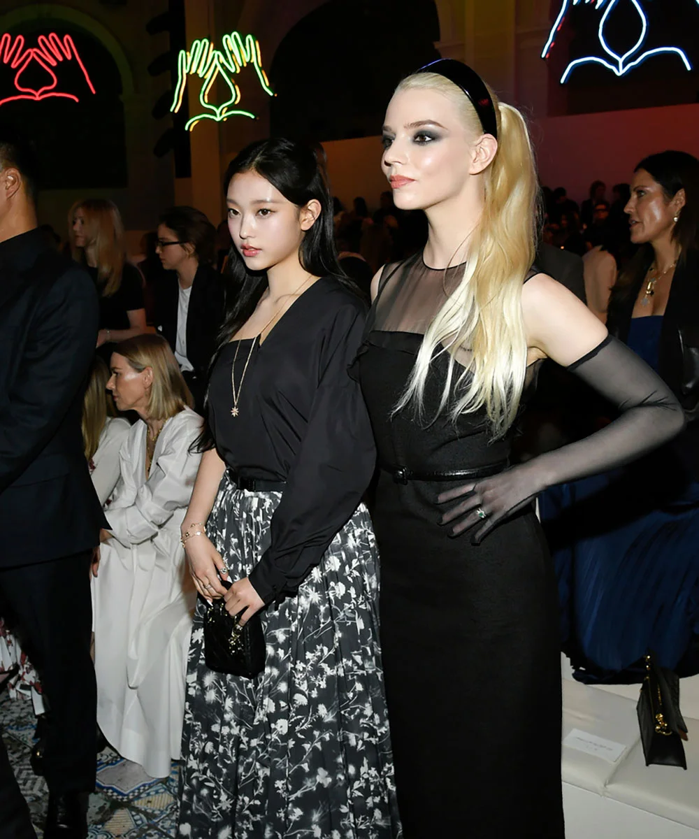 Haerin giao lưu với các sao quốc tế tại show Dior Pre-Fall 2024