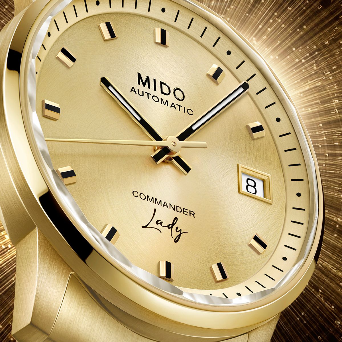 Mido Commander Lady 35mm 2024: Tinh thần duy mỹ