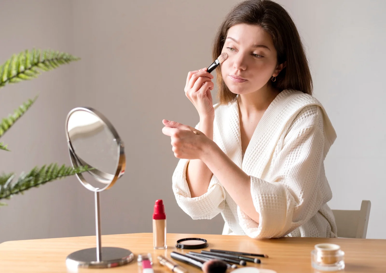 Demi: Xu hướng trang điểm trung hòa màu sắc gương mặt