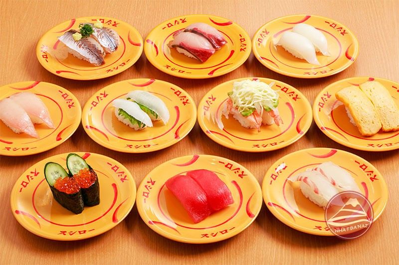 Top 3 Nhà hàng Sushi băng chuyền nổi tiếng tại Nhật Bản