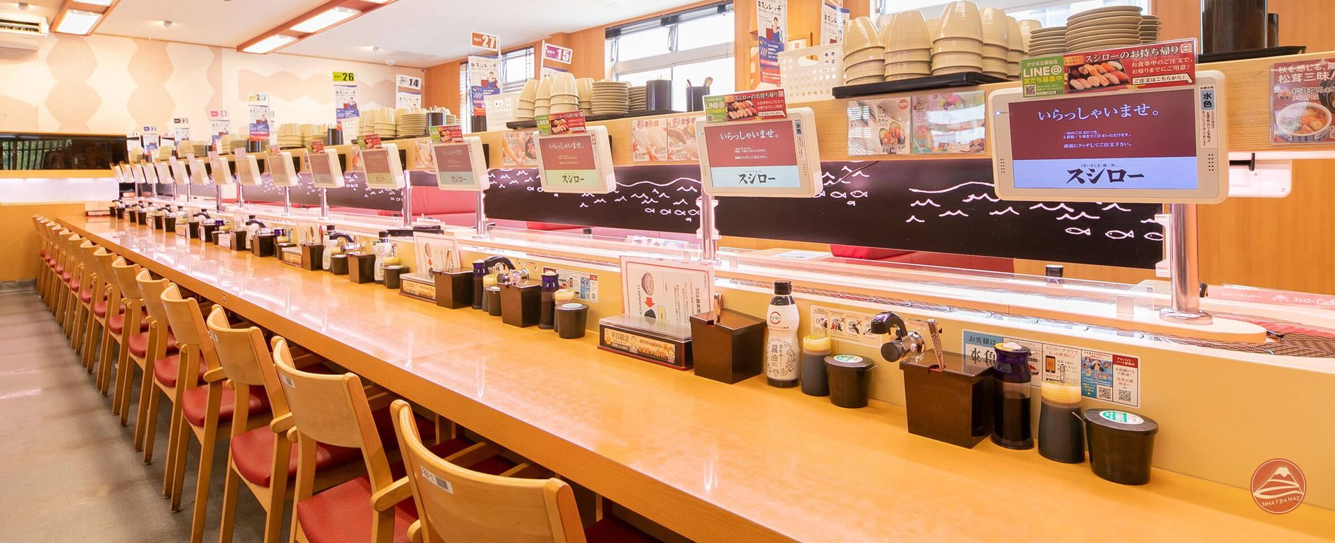 Top 3 Nhà hàng Sushi băng chuyền nổi tiếng tại Nhật Bản