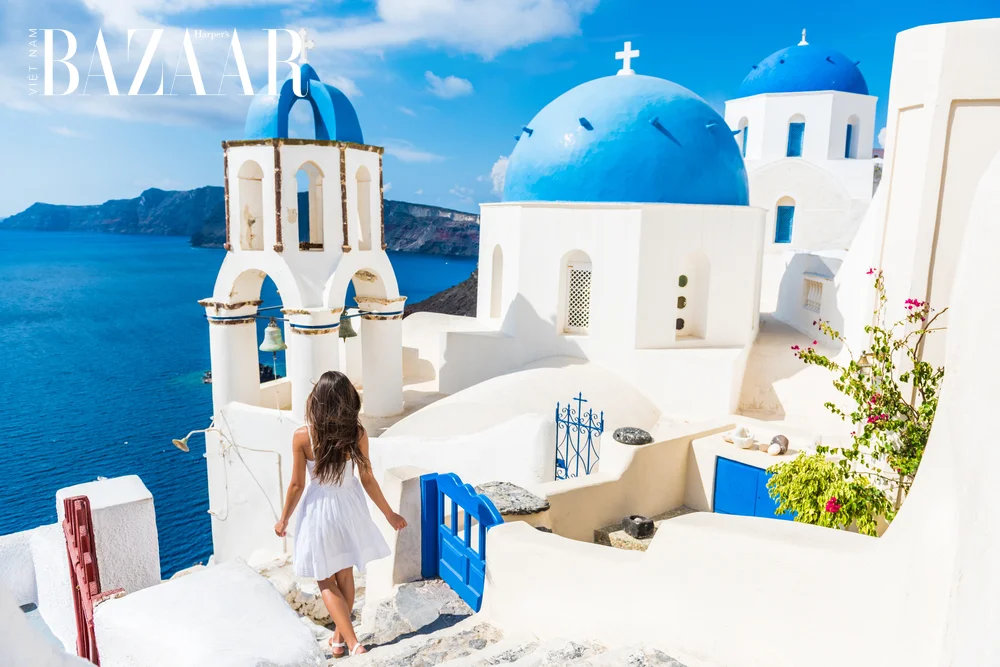 Kinh nghiệm khám phá đảo thiên đường Santorini Hy Lạp
