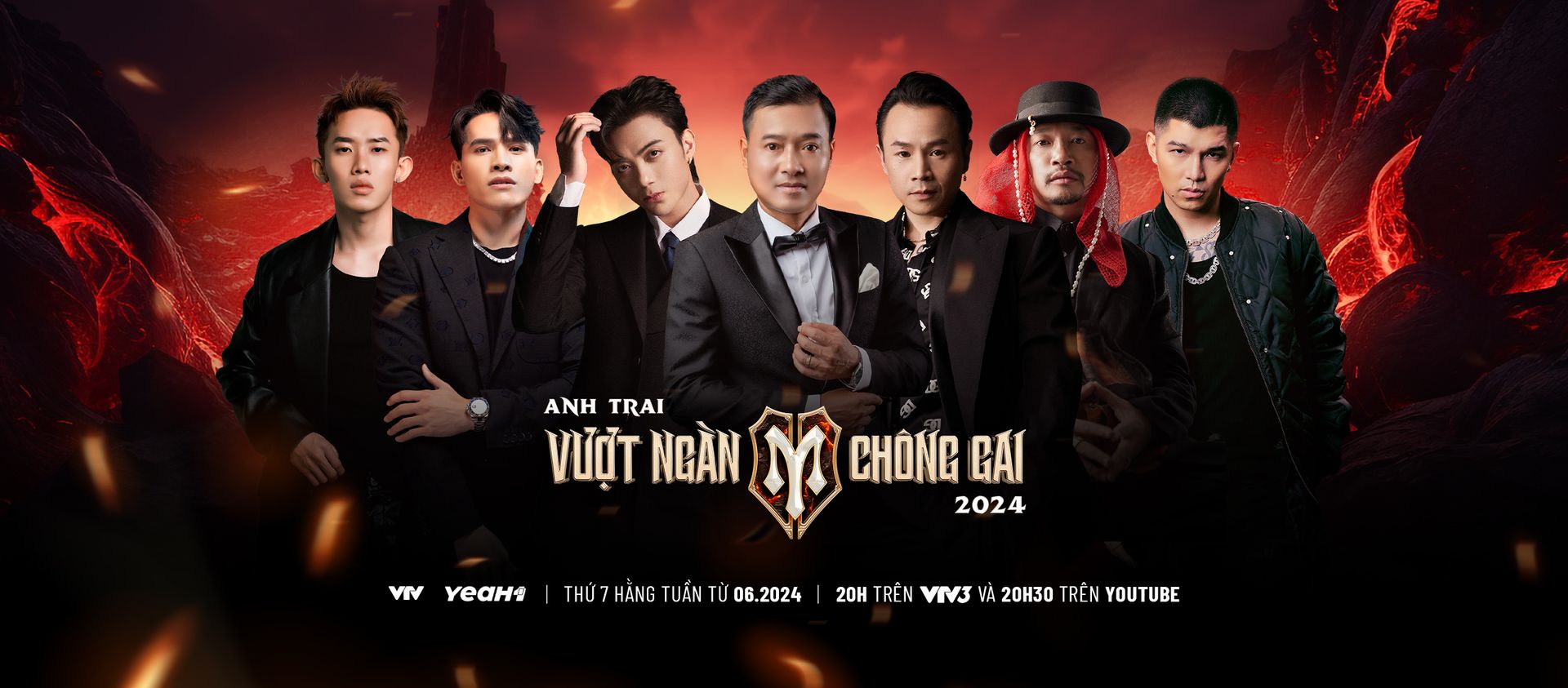 33 "anh tài" của "Anh Trai Vượt Ngàn Chông Gai 2024" chính thức lộ diện