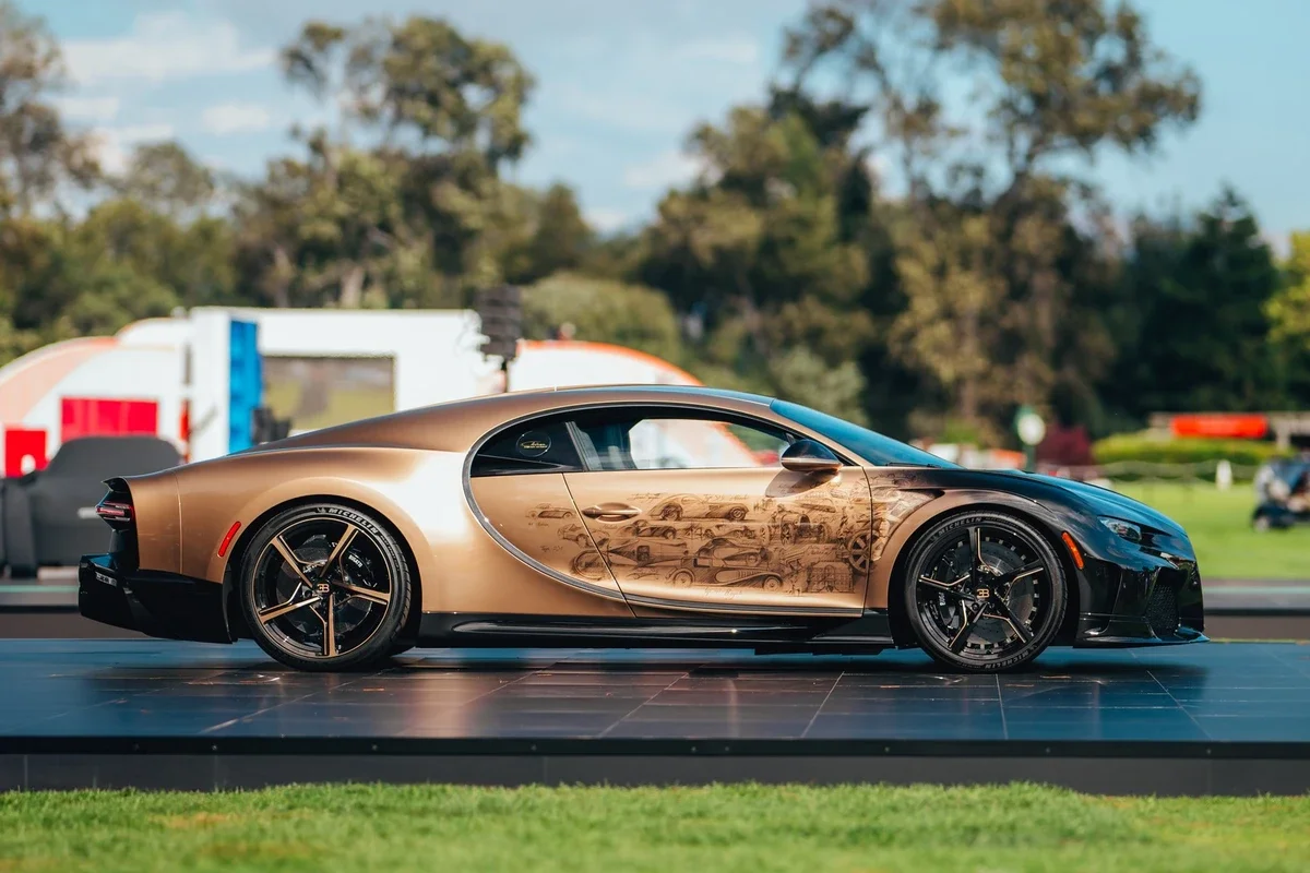 Bugatti Chiron Super Sport Golden Era về tay nhà sưu tập người Mỹ