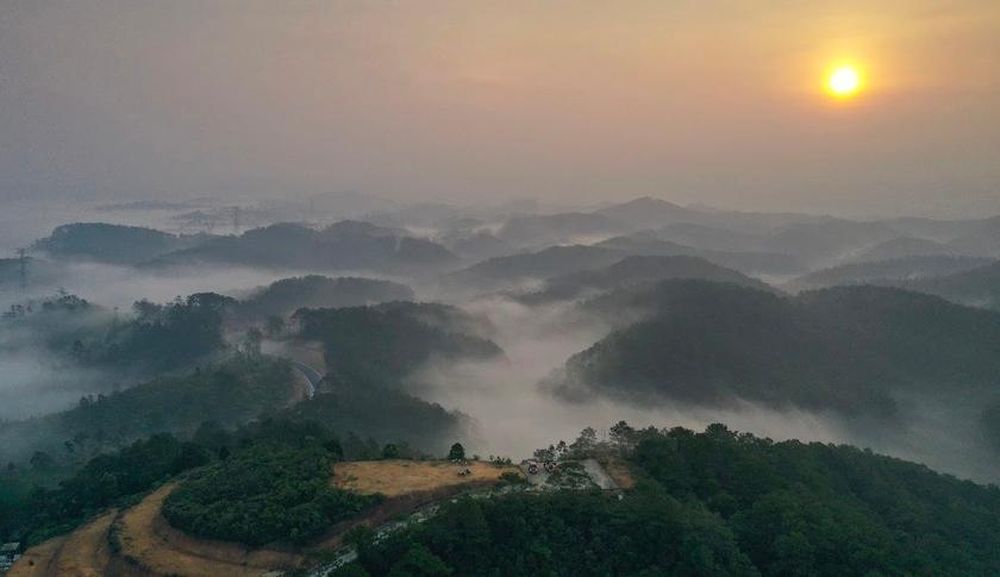 Đặc sản sương, mây trong mùa hè cao nguyên