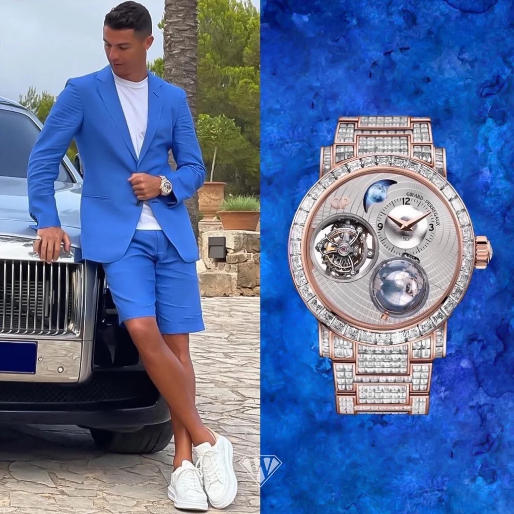 Bóc giá bộ sưu tập đồng hồ tiền tỷ, nạm kim cương của Cristiano Ronaldo