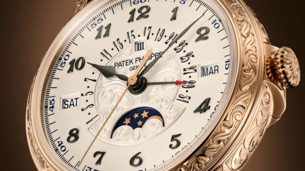 Tuyệt phẩm điêu khắc Retrograde Perpetual Calendar Rare Handcrafts