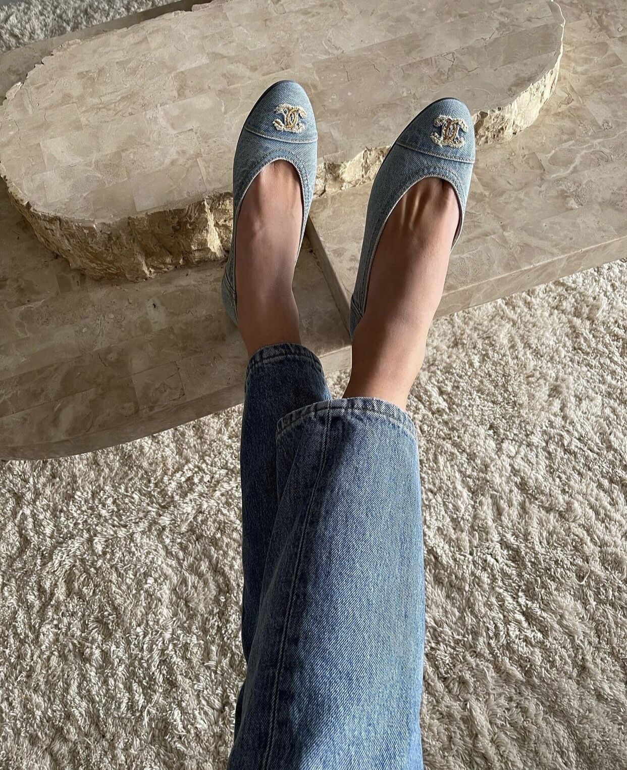 channel classic ballet flat