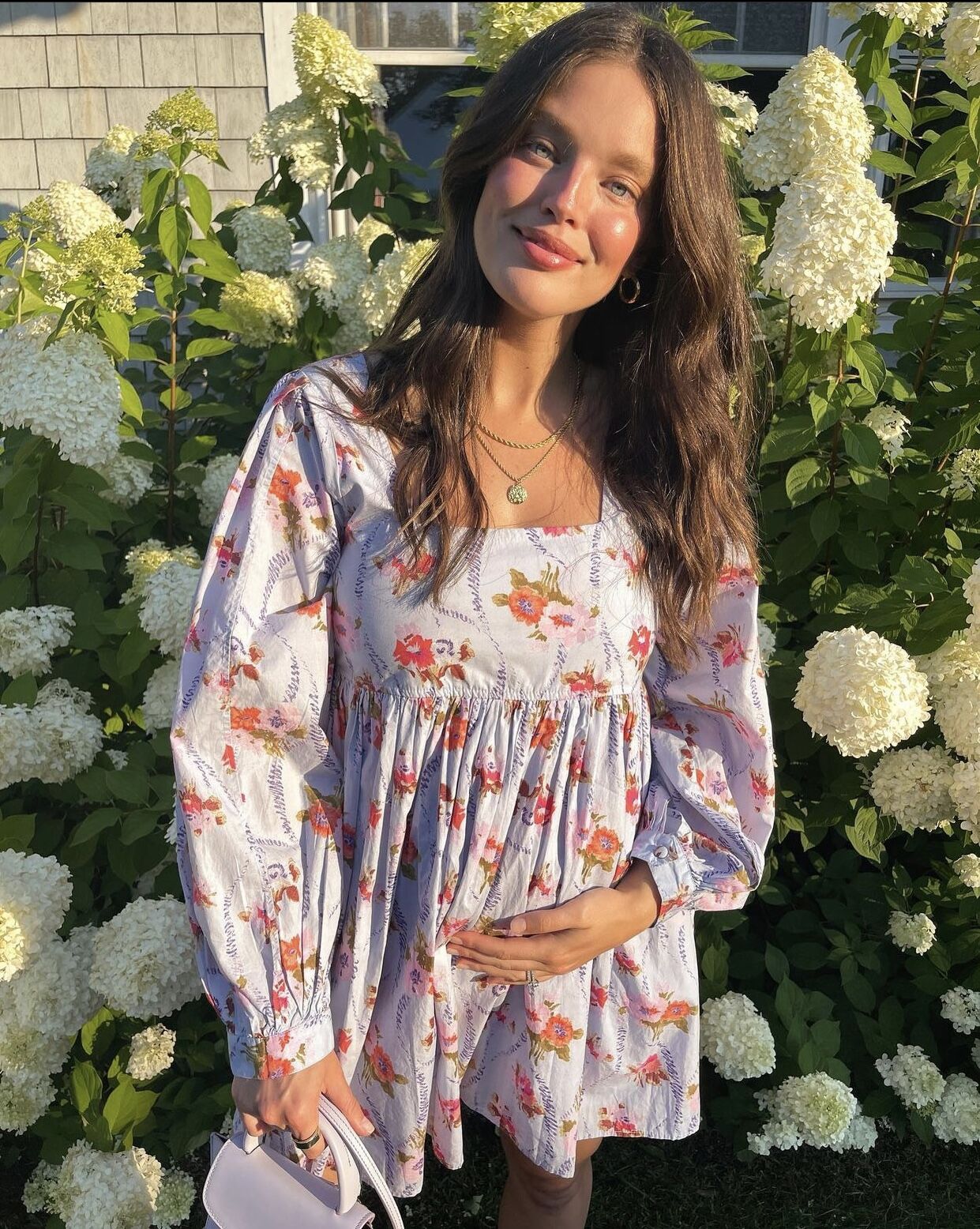 thời trang bầu của người mẫu Emily Didonato