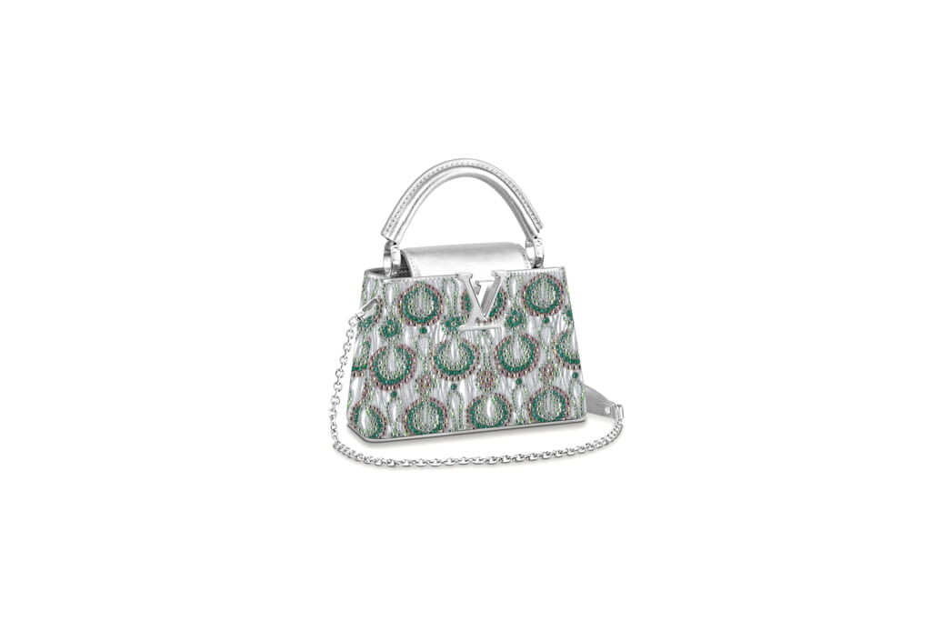 Louis Vuitton Capycines mini đính đá