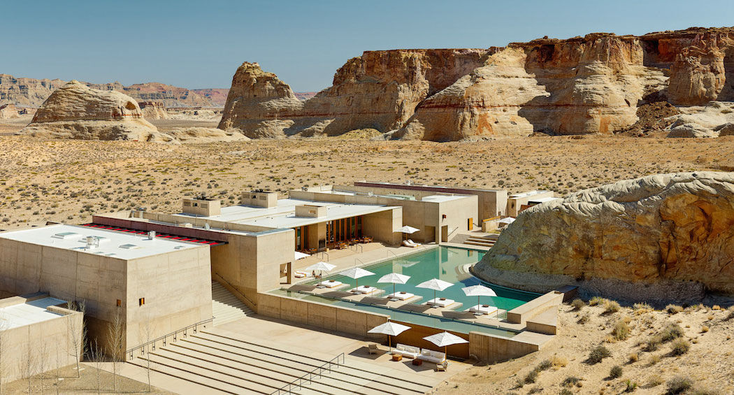 Amangiri Resort &amp; Spa In The High Desert Of Utah.