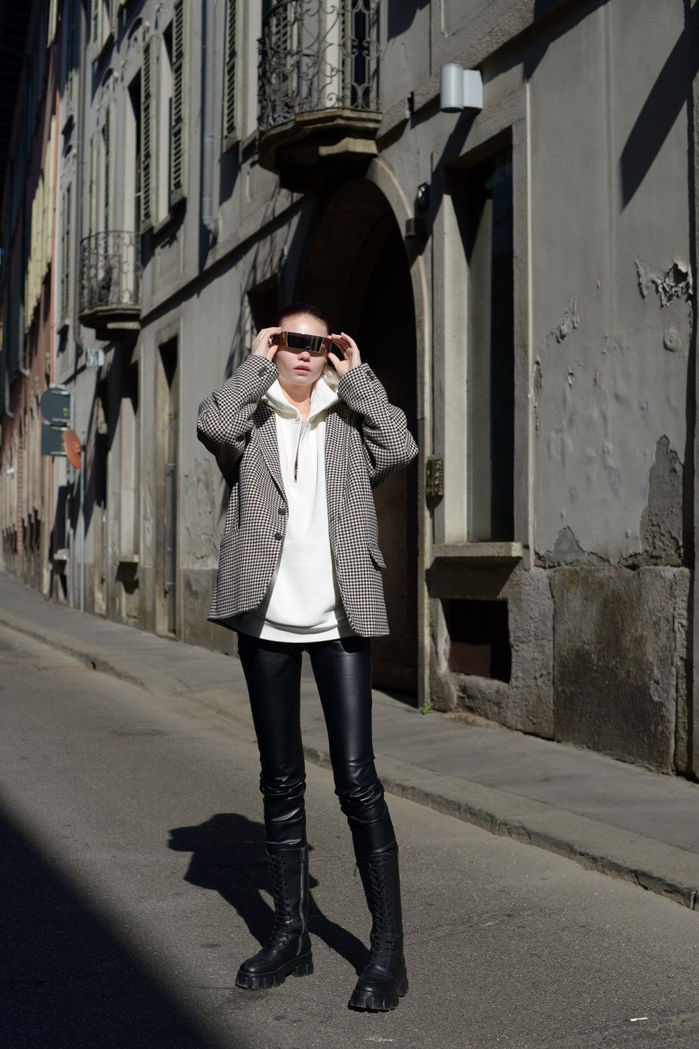 thời trang blazer hoodie