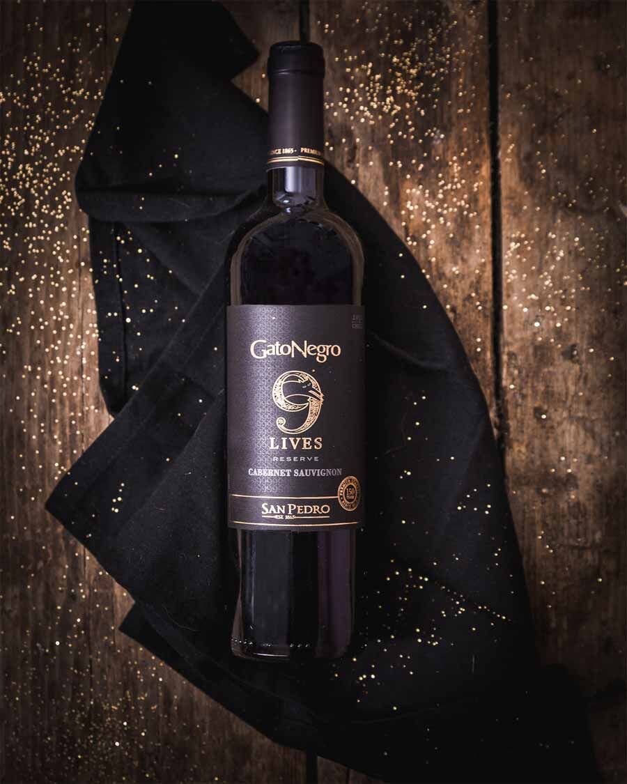 Rượu vang Chile Gato Negro 9 Lives Reserve