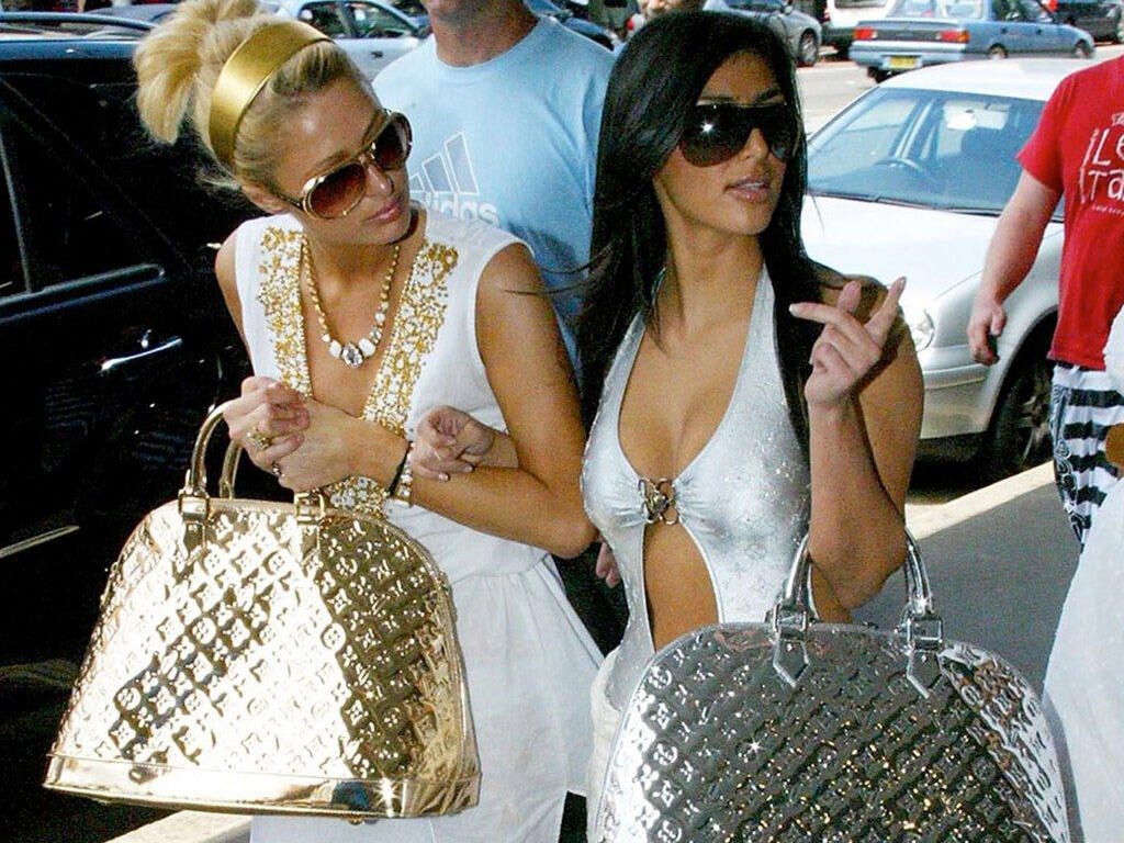 túi alma louis vuitton của paris hilton và kim kardashian
