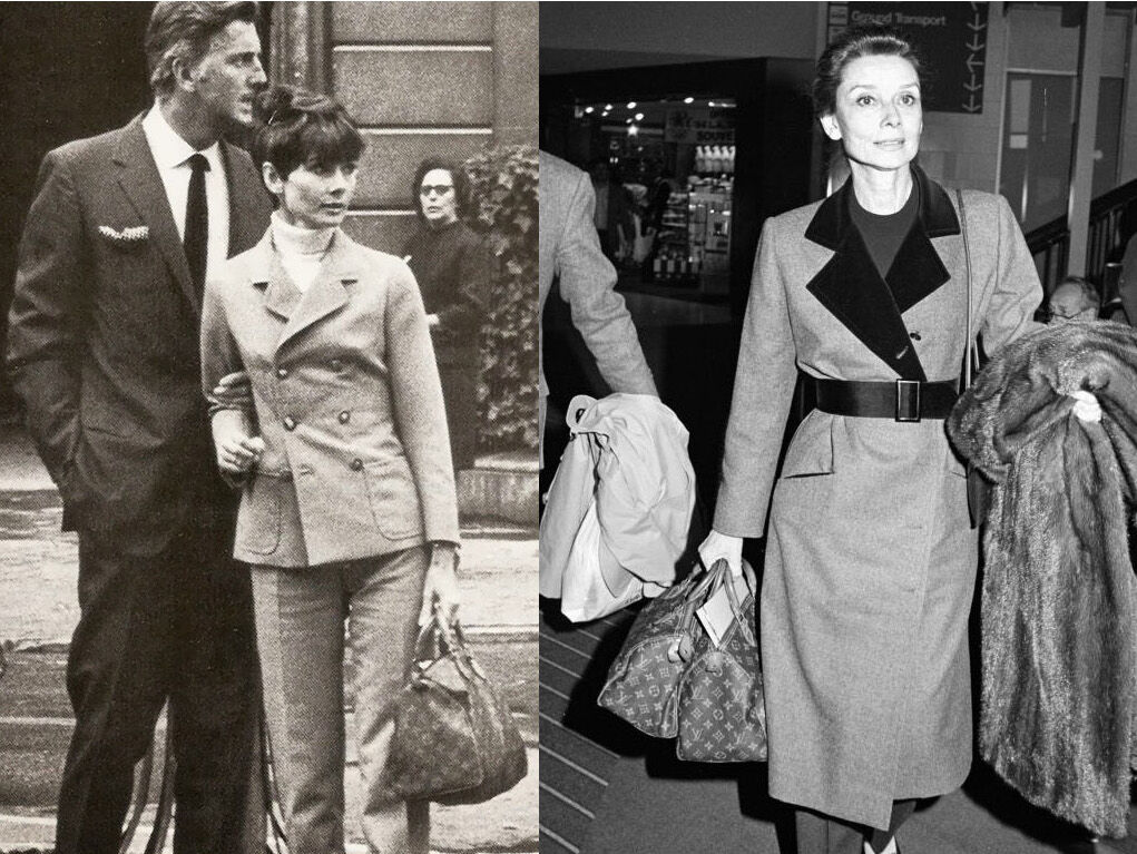 túi speedy louis vuitton theo yêu cầu của audrey hepburn