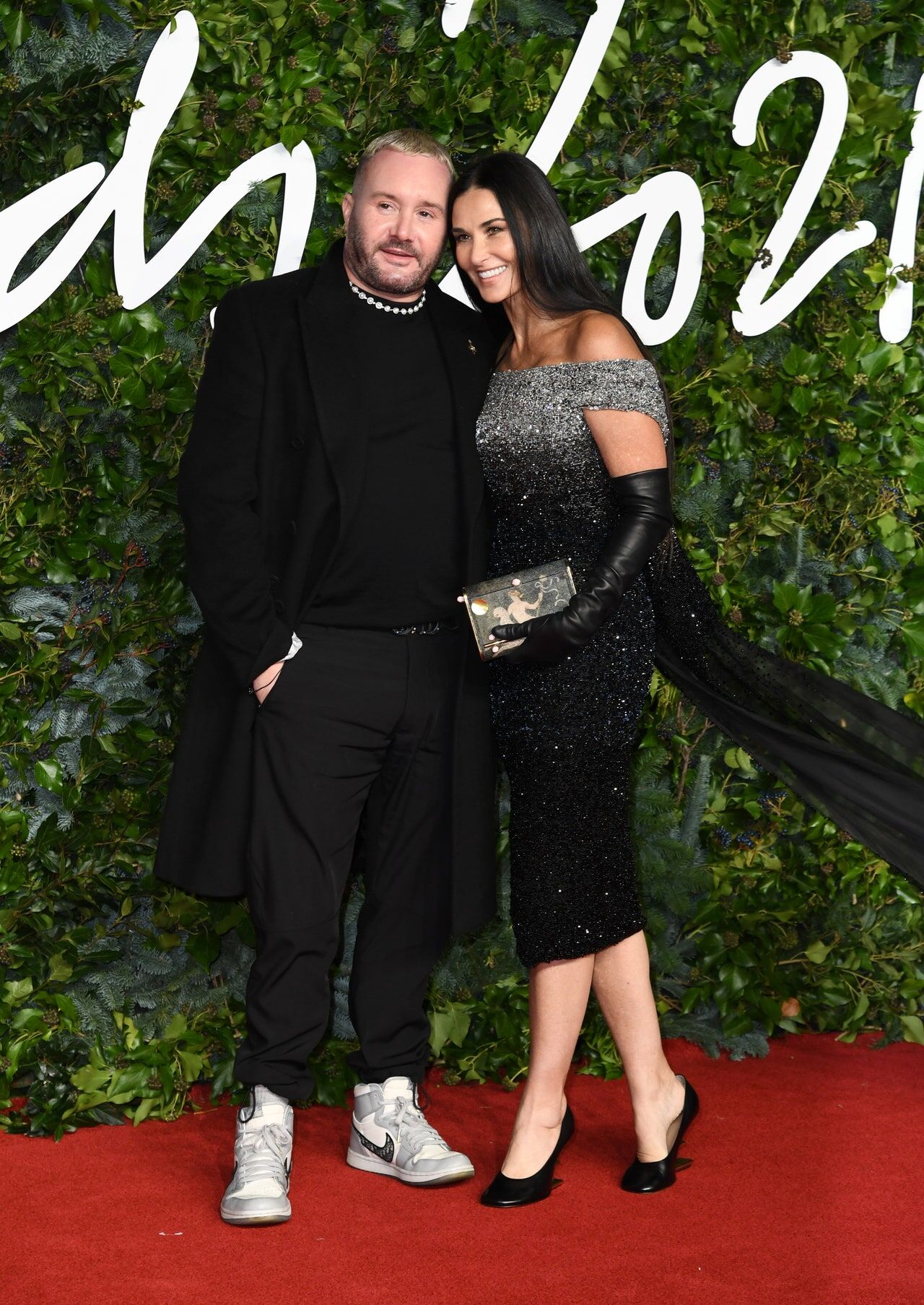 Kim Jones và Demi Moore