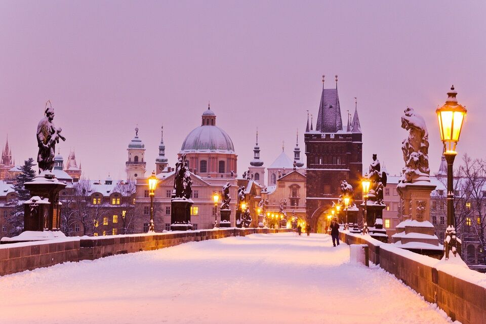 Mùa đông cổ tích tại Praha
