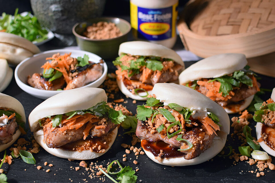 bánh bao cắt