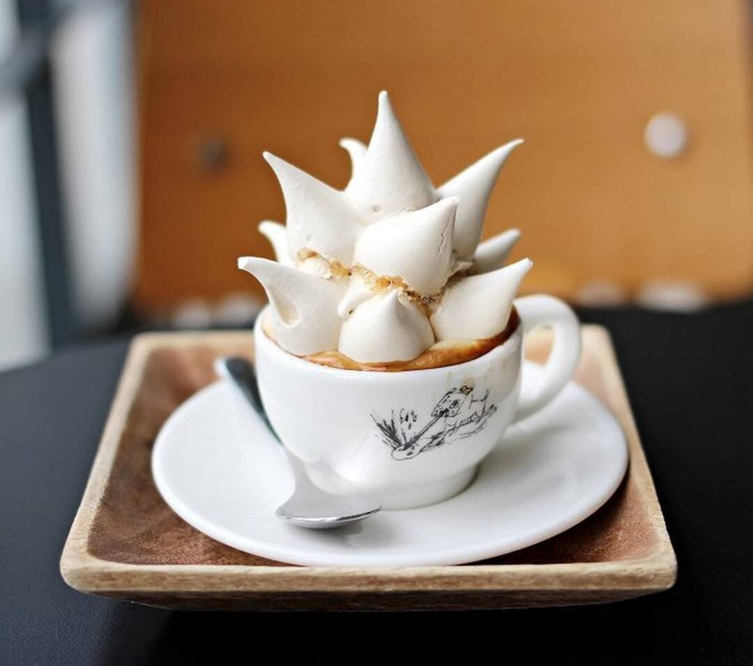 Meringue là thức uống cà phê đẹp mắt đến từ Hàn Quốc.