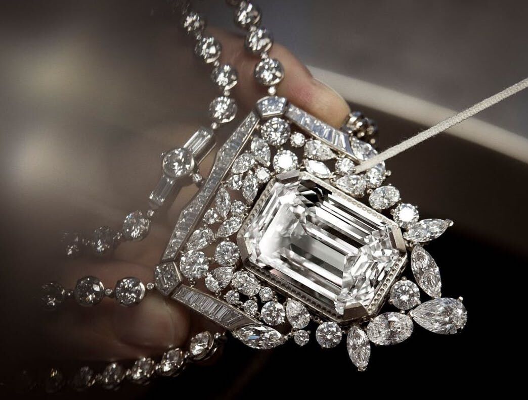Dây chuyển kim cương Chanel 55.55