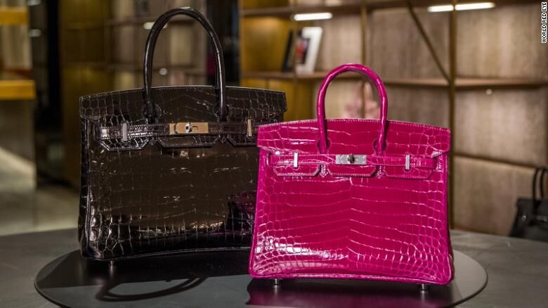Hermes Birkin da cá sấu