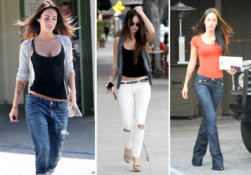 Phong cách thời trang của Megan Fox khi xưa