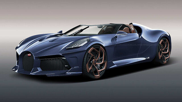 Siêu xe Bugatti La Voatio Noire
