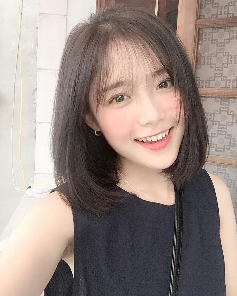 Kiểu tóc mái thưa