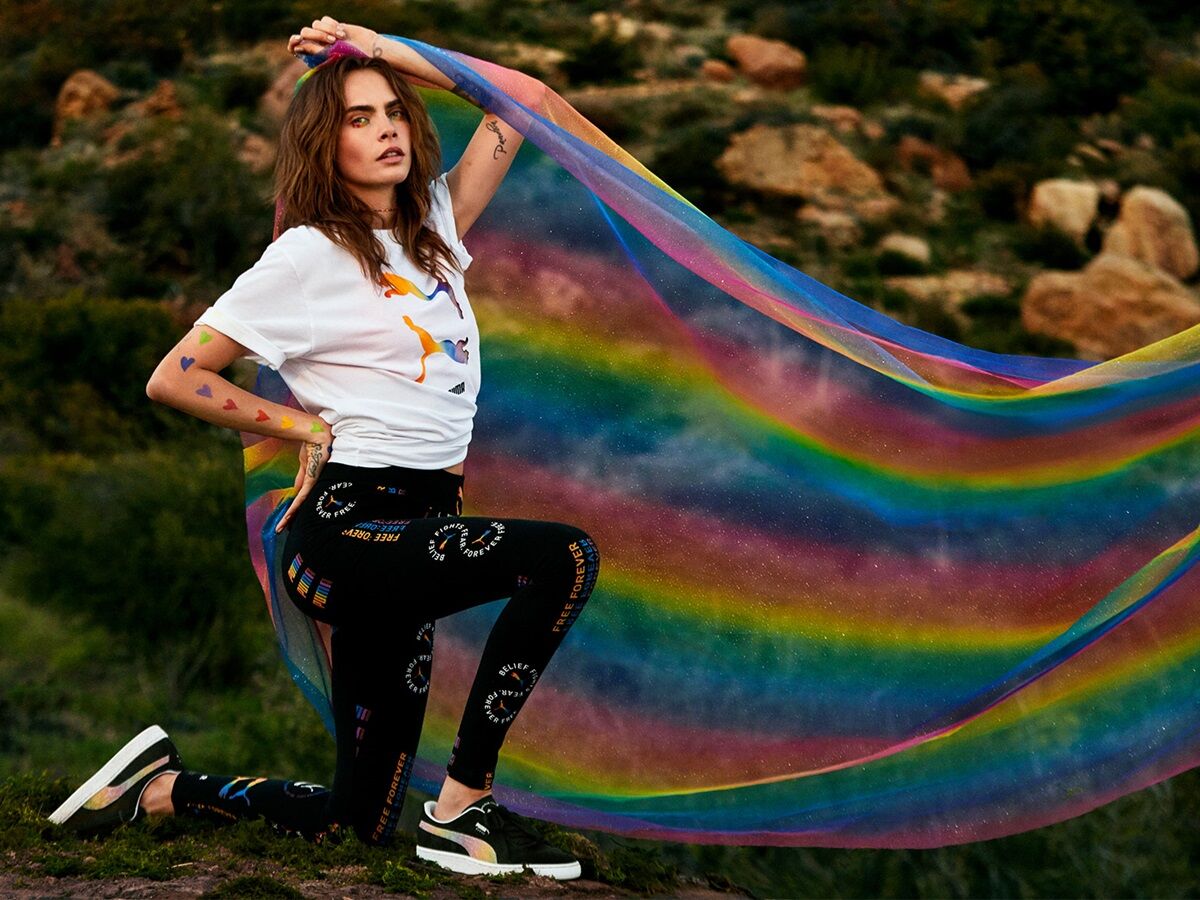 PUMA và Cara Delevinge Pride Month
