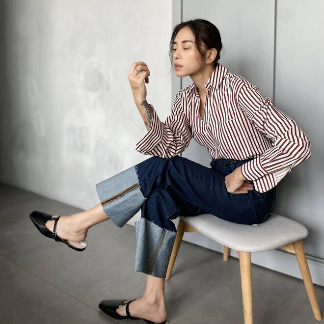 3 sao nữ là "lookbook sống" để chị em 30+ học cách lên đồ công sở, đảm bảo vừa sang vừa đậm chất "nữ tổng tài" - Ảnh 4.