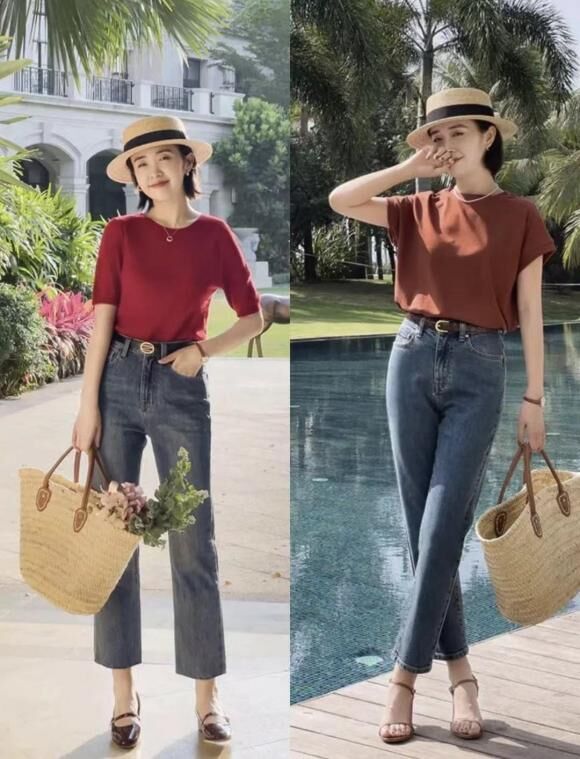 Outfit thời trang thanh lịch cho phụ nữ trung niên