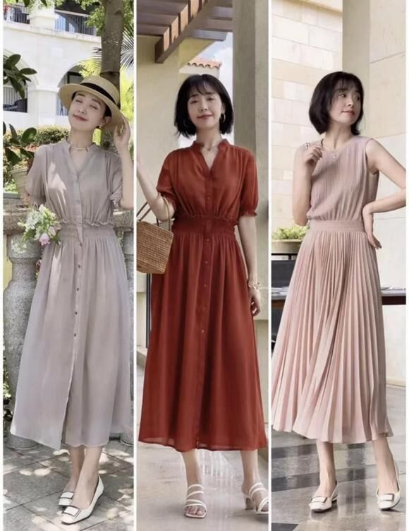Outfit thời trang thanh lịch cho phụ nữ trung niên-4