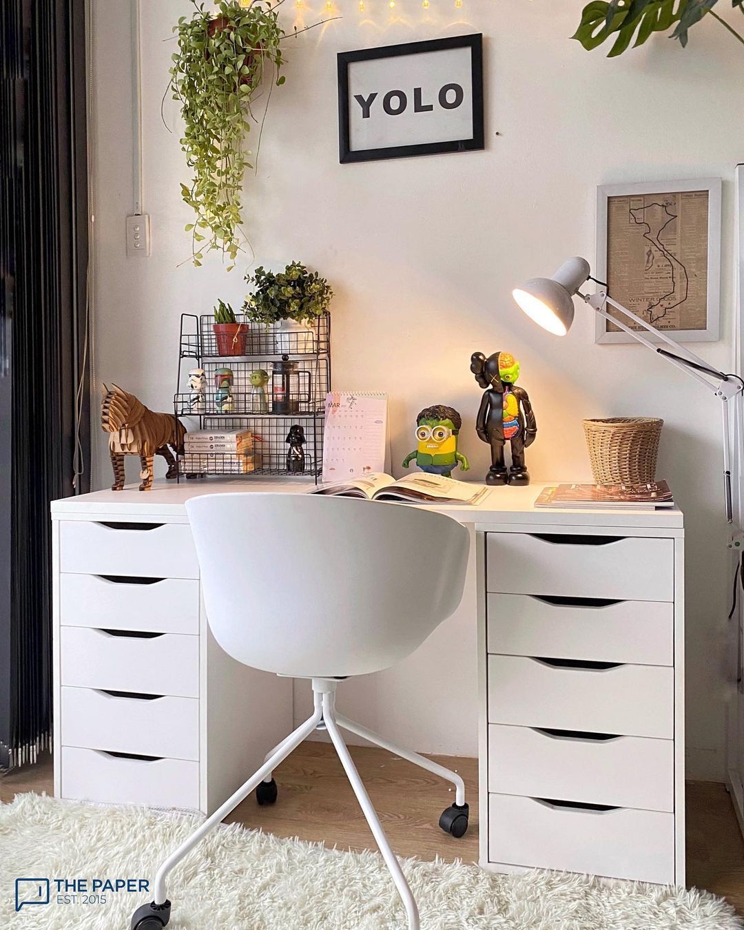 Decor phòng sang-xịn-mịn là phải có ghế xoay: Đã đẹp lại còn tiện, giá nào cũng có - Ảnh 1.