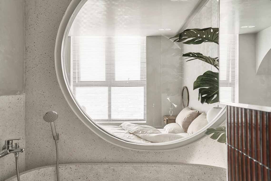 Gái Huế mua căn hộ ở trung tâm thành phố, thiết kế như chiếc hộp màu nâu, ít đồ nhưng vẫn sang khỏi bàn - Ảnh 6.