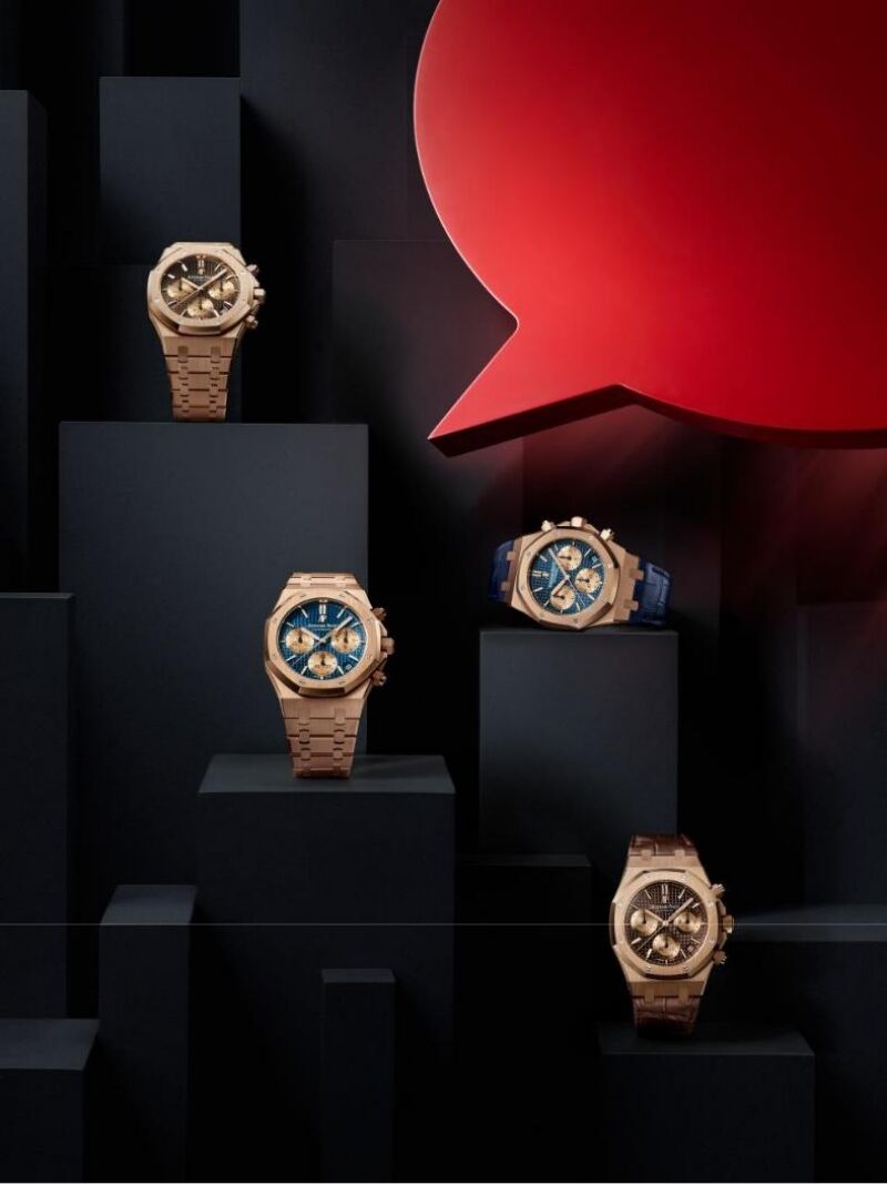 Cận cảnh diện mạo mới của Royal Oak Selfwinding Chronograph