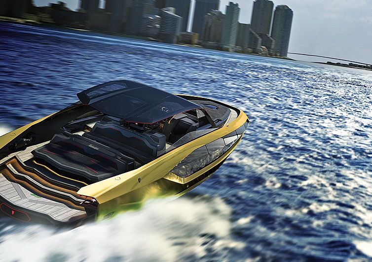 Du thuyền Lamborghini đầu tiên của Tecnomar hạ thủy-3