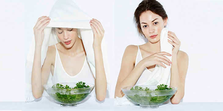 Xông hơi bằng nước muối sinh lý