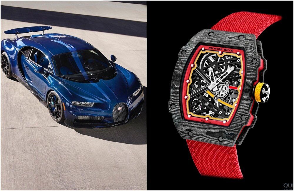 Richard Mille và Bugatti