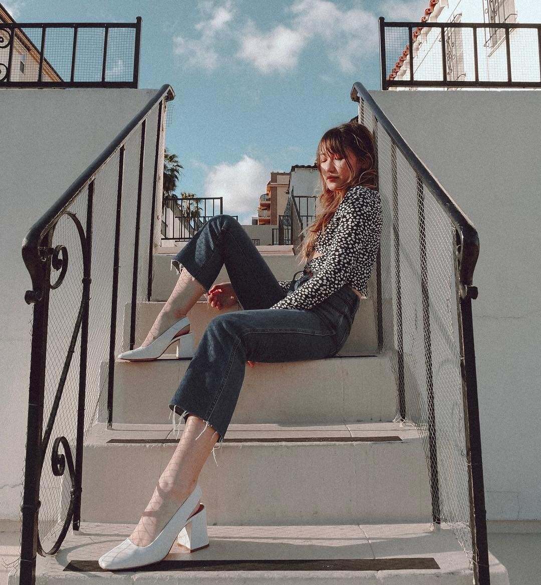 Quần Jeans ống loa