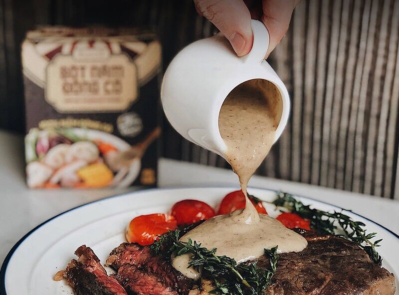 Thay sốt phô mai bằng sốt nấm