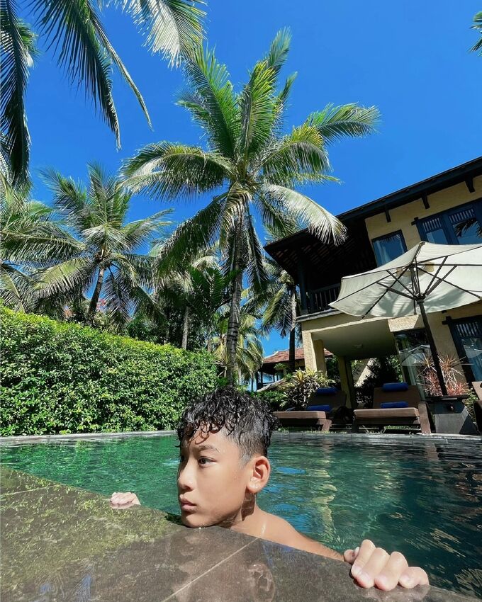 Resort 5 sao nơi mẹ con Lệ Quyên nghỉ dưỡng cùng Lâm Bảo Châu - 4