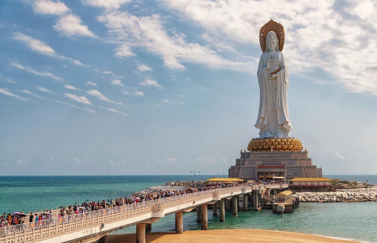 Guanyin of Nanshan, Tam Á, đảo Hải Nam, Trung Quốc