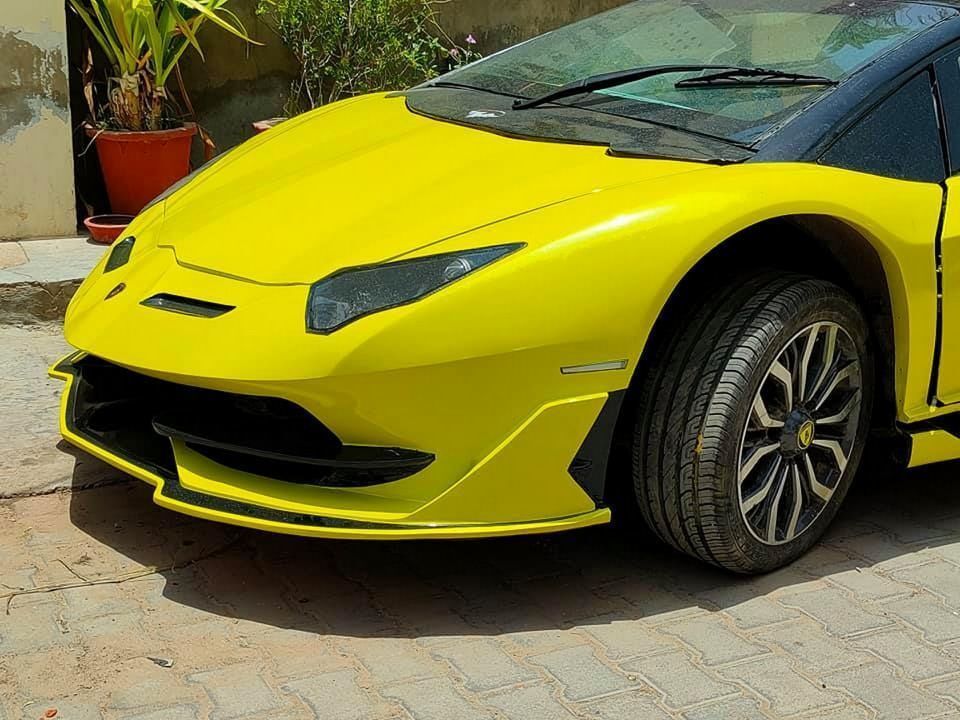 “Phù phép” Honda Civic đời cũ thành siêu xe Lamborghini Aventador SVJ-3