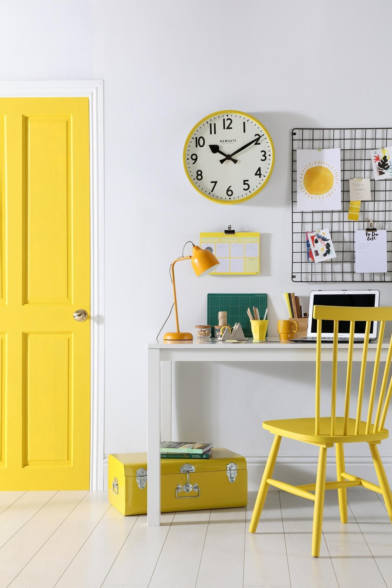 Thay áo mới cho phòng làm việc với những màu sơn ấn tượng-4