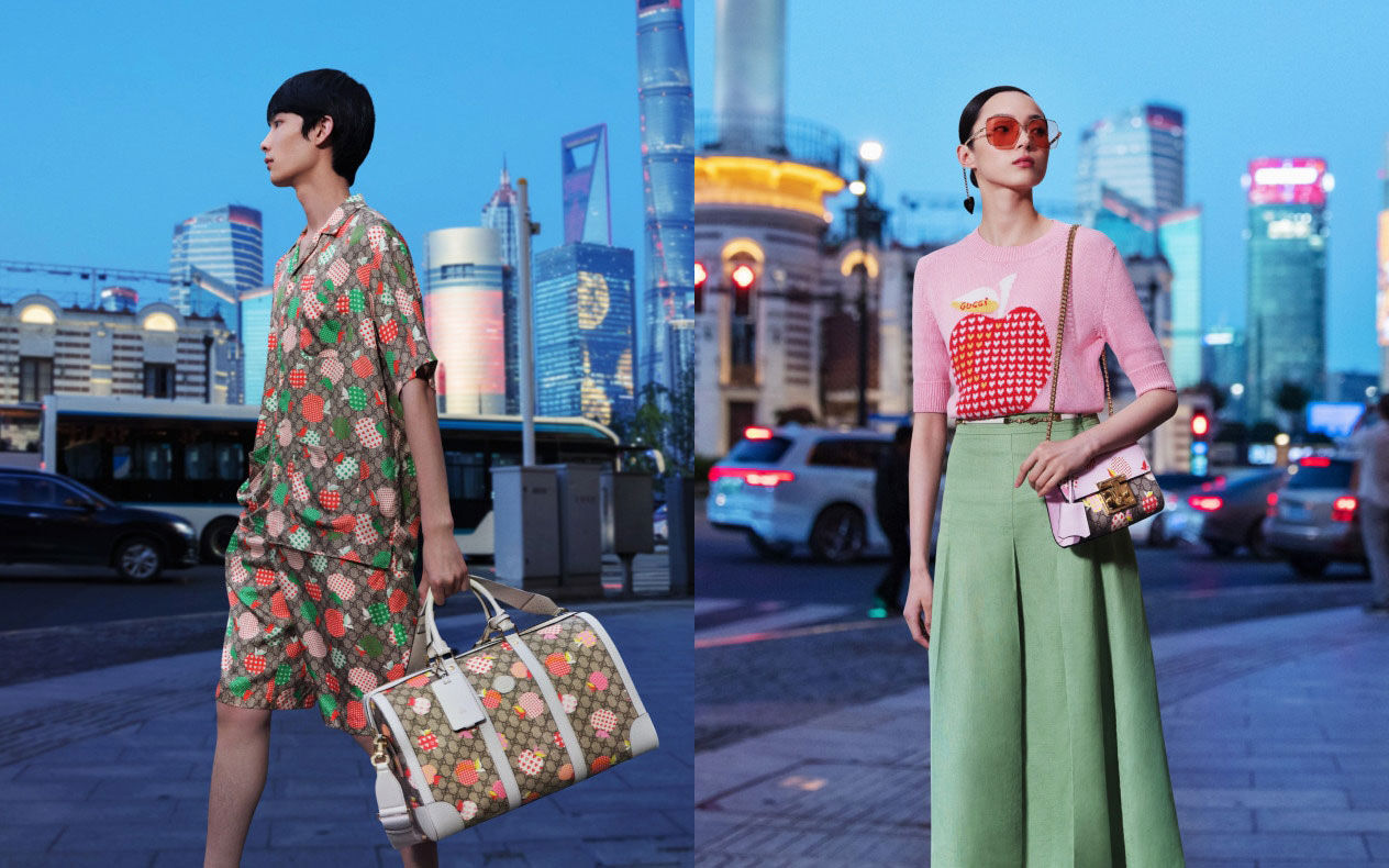 Gucci Les Pommes - Bộ sưu tập mừng lễ thất tịch đáng yêu với họa tiết quả táo-3