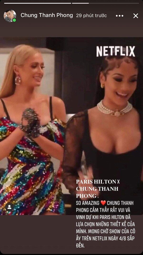 Paris Hilton xuất hiện “lấp lánh” trong bộ váy của NTK Chung Thanh Phong-2